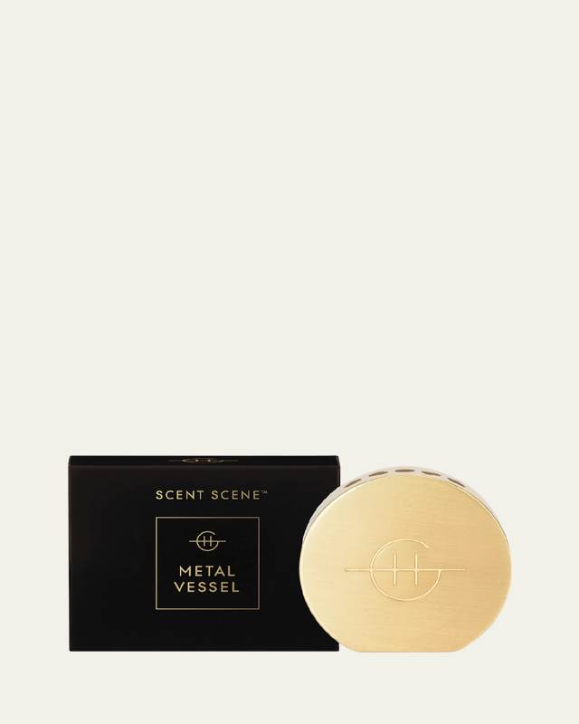 Scent Scene Gold Metal Vessel